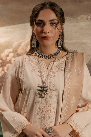 Zellbury Embroidered Shirt Shalwar Shawl - 0410 Online Shopping